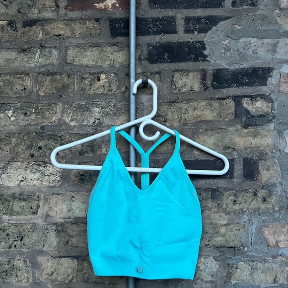 Set Active Electric Sculpt Flex Ribbed V Bra (Size M/L) - Picture 5 of 14